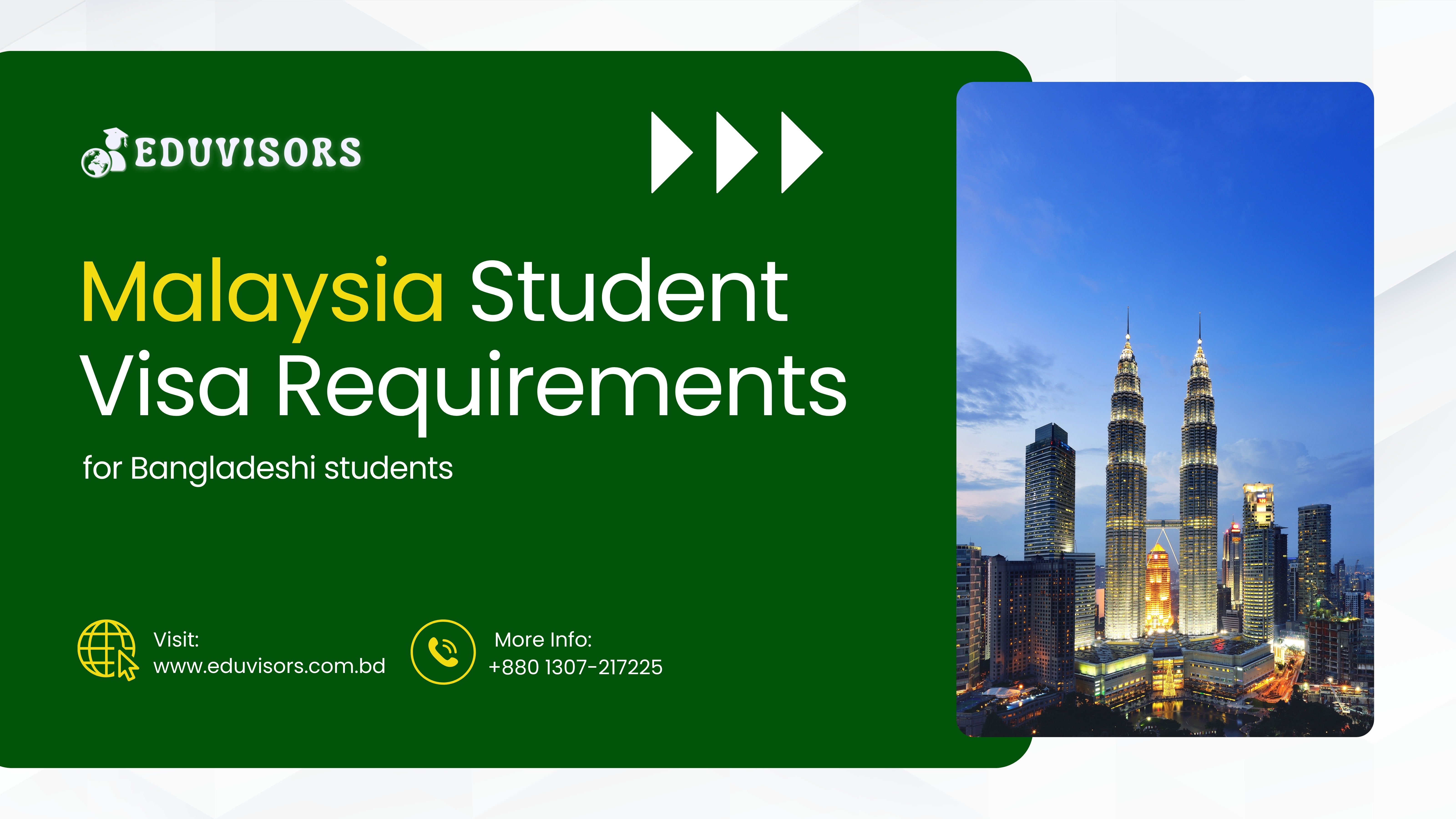 Malaysia Student Visa Requirements for Bangladeshi Students