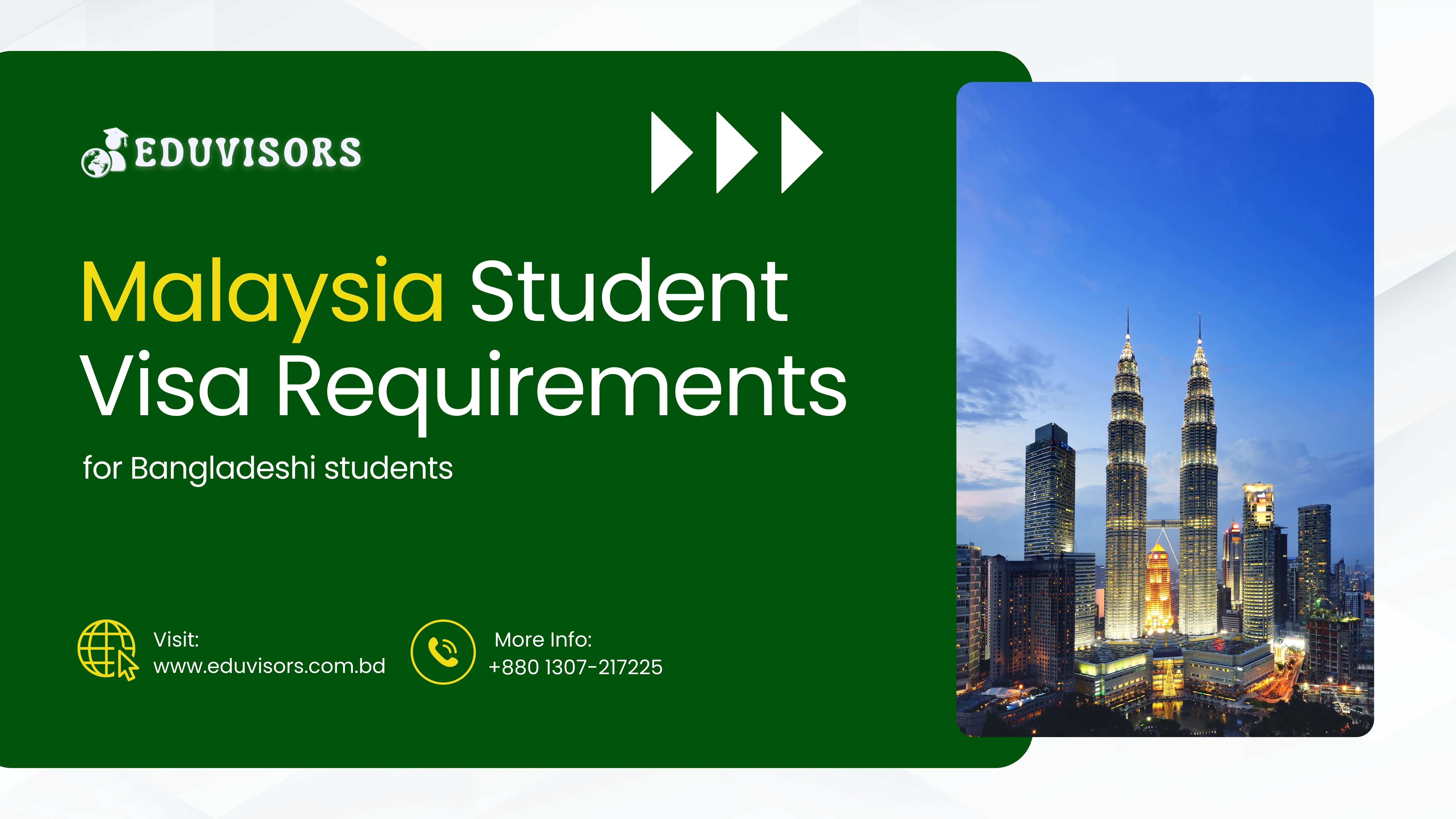 Malaysia Student Visa Requirements for Bangladeshi Students