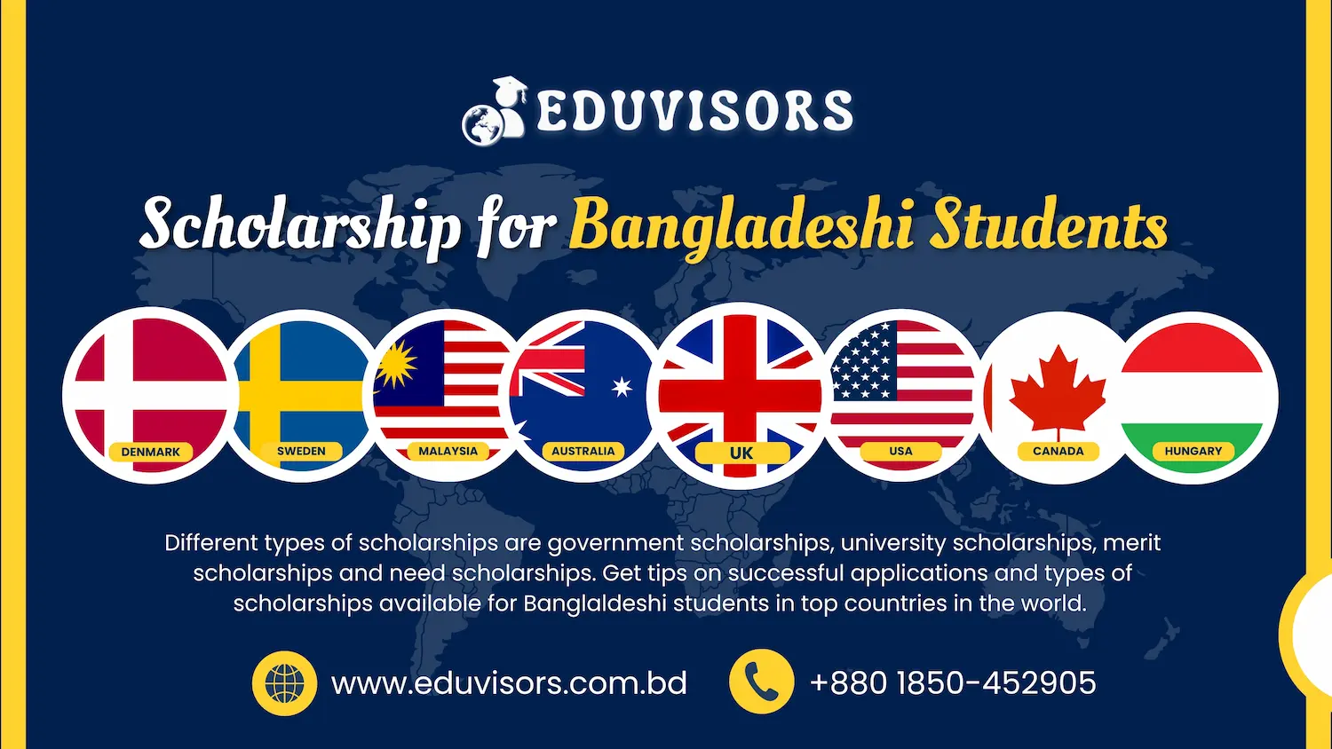 Scholarship for Bangladeshi Students