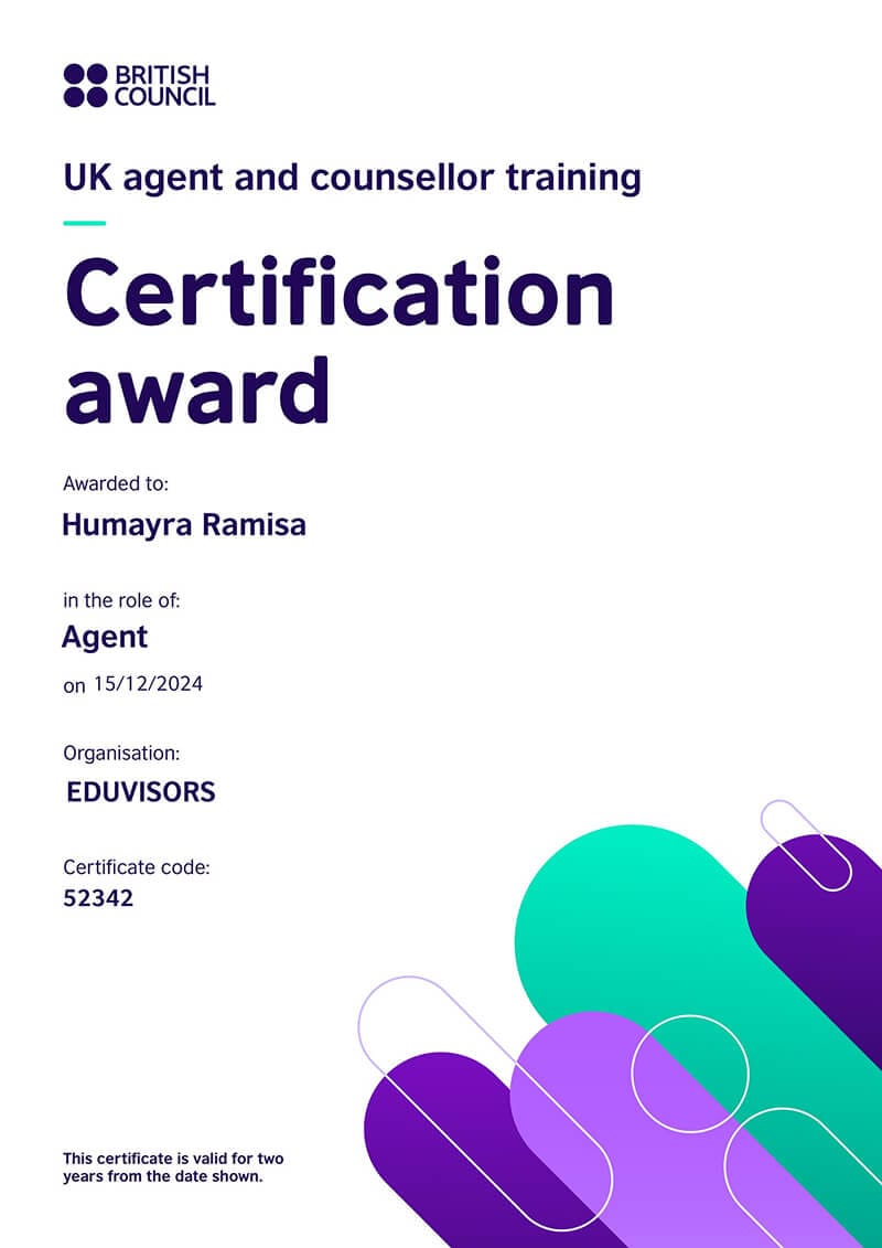 Humayra Ramisa Certificate